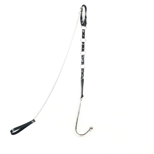 Anal Hooks Collar with Anal Leash EverydayUse and 5853 Hook Kinky 0817